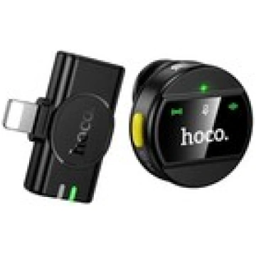 Wireless microphone Lightning Hoco L21 black