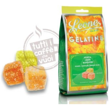 gelatine leone agrumi