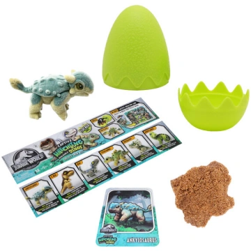 Slaima ola ar dinozaura figūriņu Jurassic Flocked 