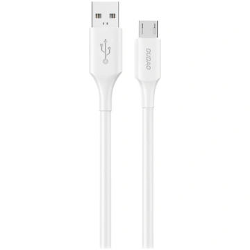 Dudao USB-A - micro USB 6A 1,2 m kabelis - balts 6