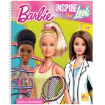 Lisciani LISCIANI BARBIE SKETCH BOOK INSPIRE YOUR 