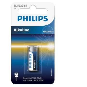 Philips Alkaline, MN21/LR23A, 12V - Baterija, 8LR9