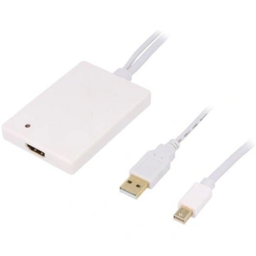 Adapter; HDMI socket,mini DisplayPort plug,USB A p