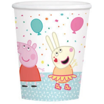 Peppa Pig dzērienu kausi 250ml 8gab / iepak