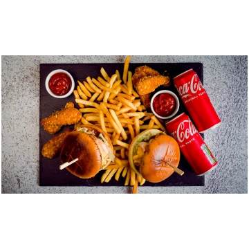 Double Burger Set