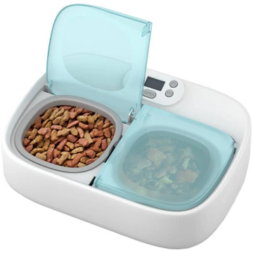 Petoneer Two-Meal Feeder viedā barotava ar dzesēša