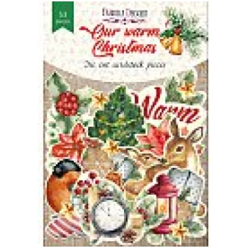 Izgrieztu papīra dekoru komplekts "Our warm Christ