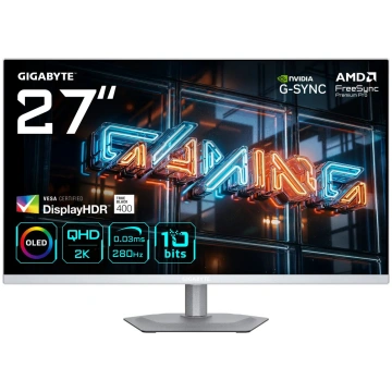 GIGABYTE MO27Q2A ICE 27" QD‑OLED spēļu monitors — 