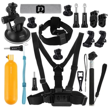 Set of 20 Puluz accessories for sports cameras (in