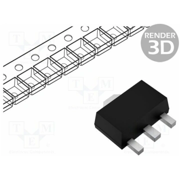 IC: voltage regulator; linear,fixed; 9V; 0.1A; SOT