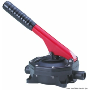 Rokas pumpis Izeja Ø25mm šļaukai 180x125xh75mm 33l