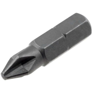 Screwdriver bit; Phillips; PH2; 1/4"; Overall len: