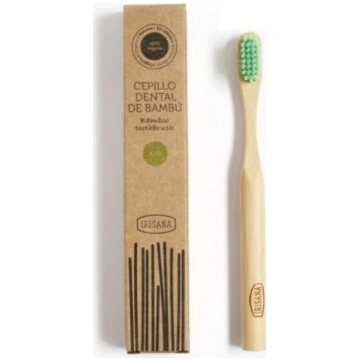 Bio Bamboo Children's Toothbrush Green Irisan
