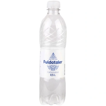 Galda ūdens FULDATALER gāzēts, PET, 0.5l