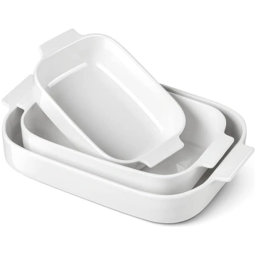 MALACASA, Bake.Bake sērija 3 gab. porcelāna trauku