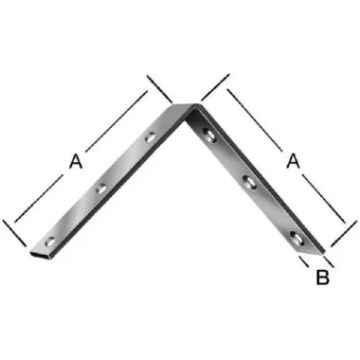 Leņķis krēsla 125x22mm