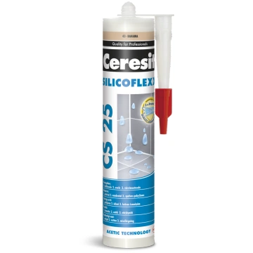Hermētiķis Ceresit Cs25 CS25, 280 ml, melna krās.,