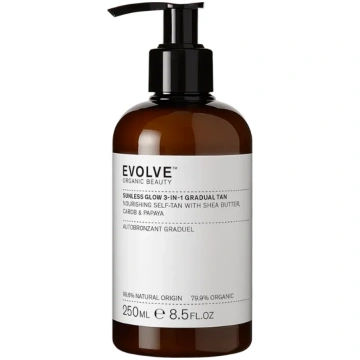 Evolve Organic Beauty barojošs pašiedeguma losjons