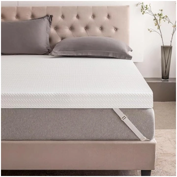 3 "Queen matracis Topper Gel Memory Foam dzesēšana