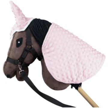 Skippi rozā mētelis un austiņas Hobby Horse