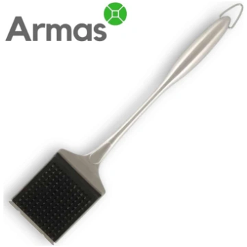Grila tīrīšanas birste no nerūsējošā tērauda 43 cm