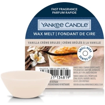 Yankee Candle Vanilla Creme Bruleé vonný vosk 22 g