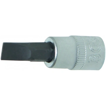 1/4" bit socket, plain slot- 6,5 mm (2495)