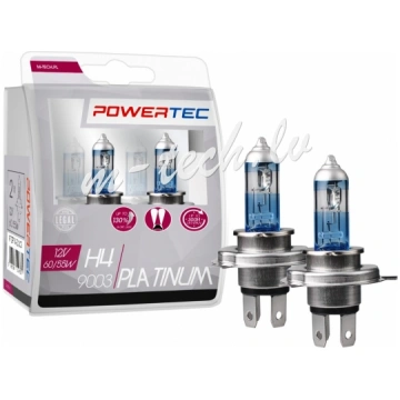 PTZPT4-DUO - Powertec Platinum +130% H4 12V DUO