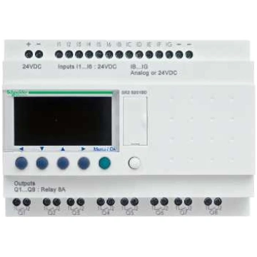 Schneider Electric loģiskais kontrolieris 24VDC 12