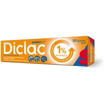 DICLAC 1% gels 50 g