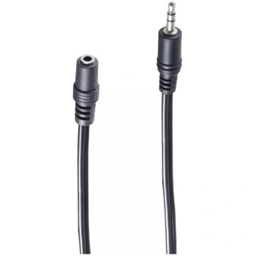 Audio kabelis 3.5mm ShiverPeaks BS30810 20m Melns
