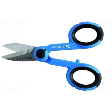 Scissors | for cables | ergonomic handle,serrated 