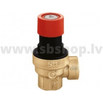 *CALEFFI Drošības vārsts 1/2"F 1,5 bar