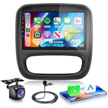 8 kodolu 6G + 128G auto radio Android 15 Opel Viva