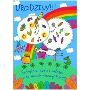 HENRY Karnet B6 Urodziny - Tcza 402627