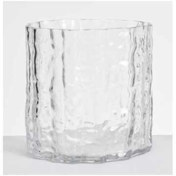 Belda Interiorismo Transparent glass vase "Palermo