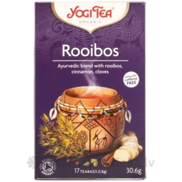 Tēja Yogi Rooibos, 17 paciņas