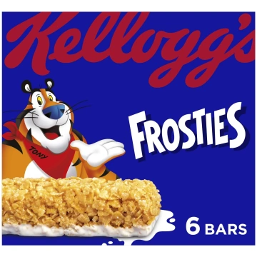 Kellogg's Frosties Cereal and Milk Bars Box, 