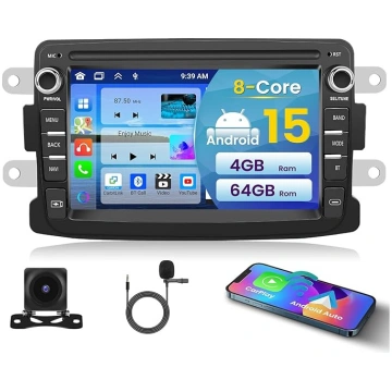 Auto radio priekš Renault Dacia Duster Sandero Log
