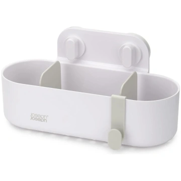 Dušas plauktiņš DUO 70571 27 x 13 cm, balta, plast