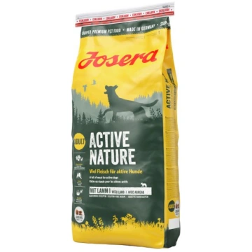 Josera Active Nature ar jēra gaļu, aktīviem pieaug