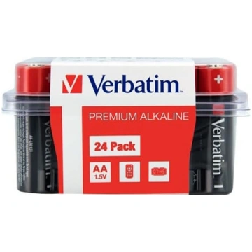 Akumulatori aa / lr06 1,5v 24 gab 49505 VERBATIM A