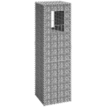 Vertikāls gabions, 40x40x140 cm, dzelzs