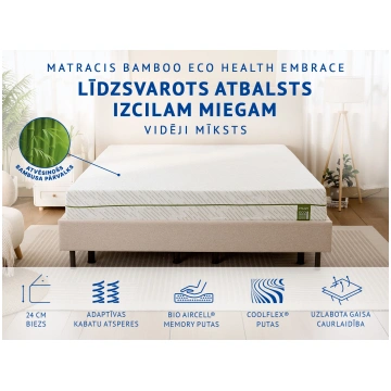 Mlily matracis Bamboo Eco Health Embrace