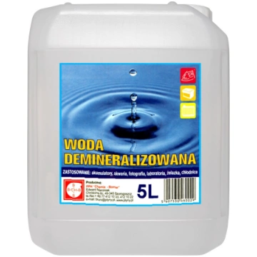 5L demineralizēts destilēts ūdens BOMAR WODA-DEM-5