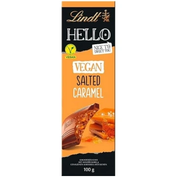 Lindt HELLO šokolādes tāfelīte „Vegan Salted Caram