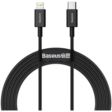 Data and Charging Cable USB-C - Lightning Baseus S