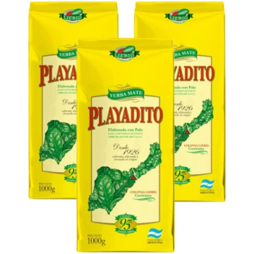 Yerba Mate - Playadito Kit 3Kg imperodelmate.com