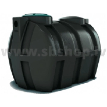 Septiķa tvertne 2000L ar filtru Delfin Premium 186