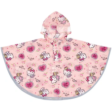 Hello Kitty Kids Rain Poncho 90cm